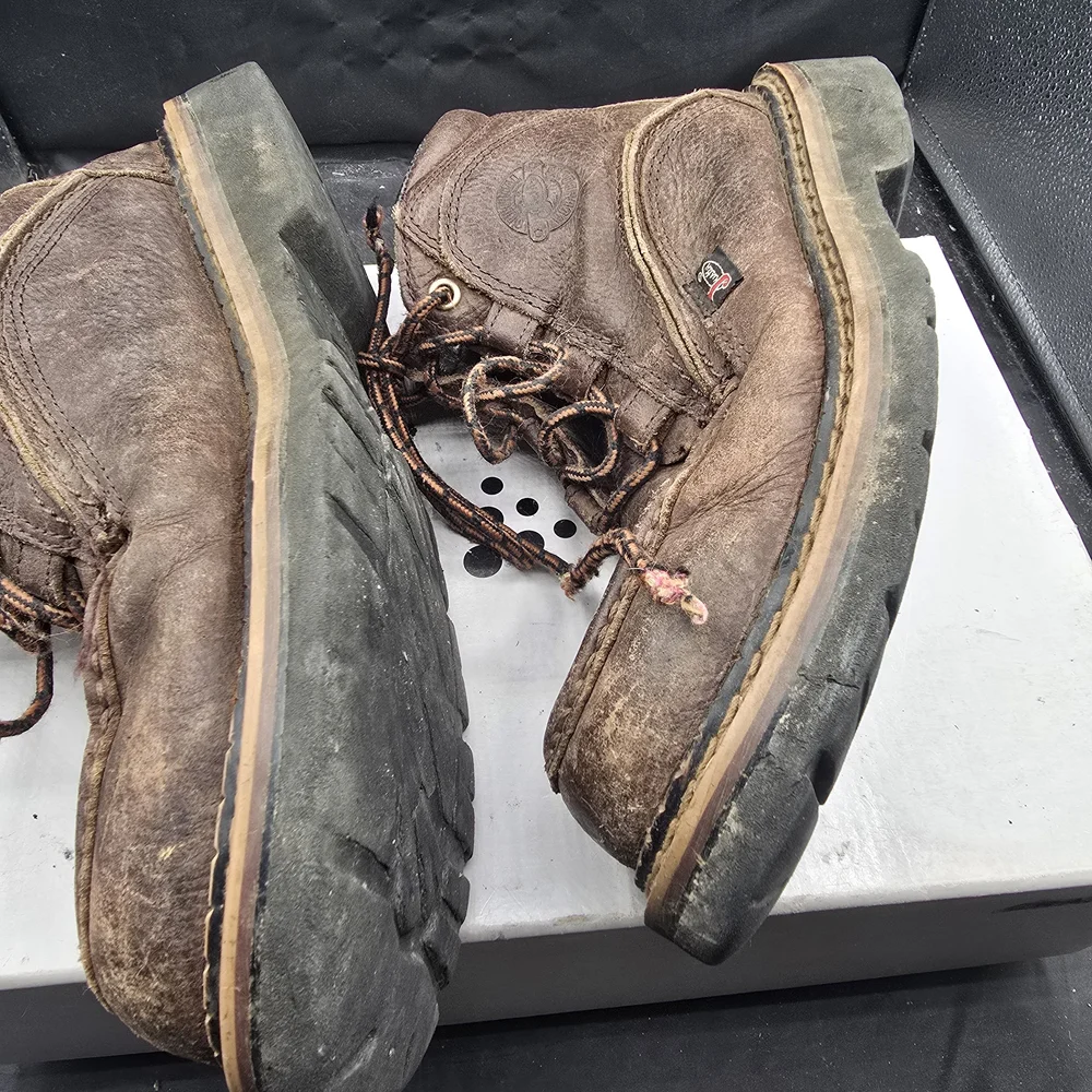 Justin Boots Men's Brown Leather Boots‎